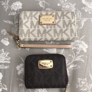 2 Michael Kors Wallets